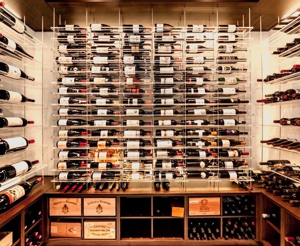 Wine Cellar in New York – Cats In A Log Cabin